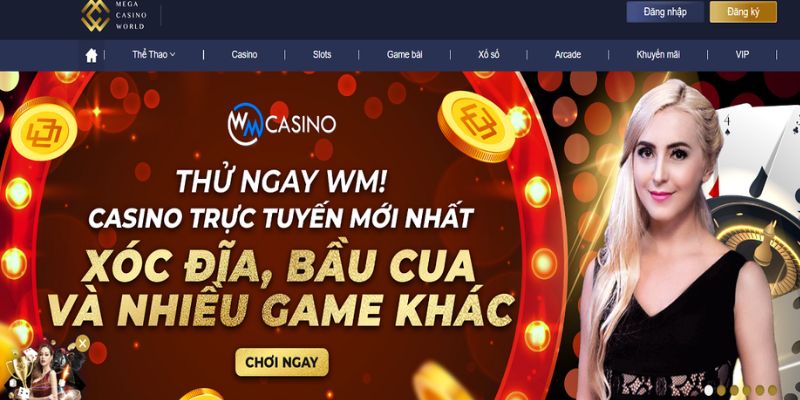 Thông tin thú vị về sảnh cược MCW CASINO